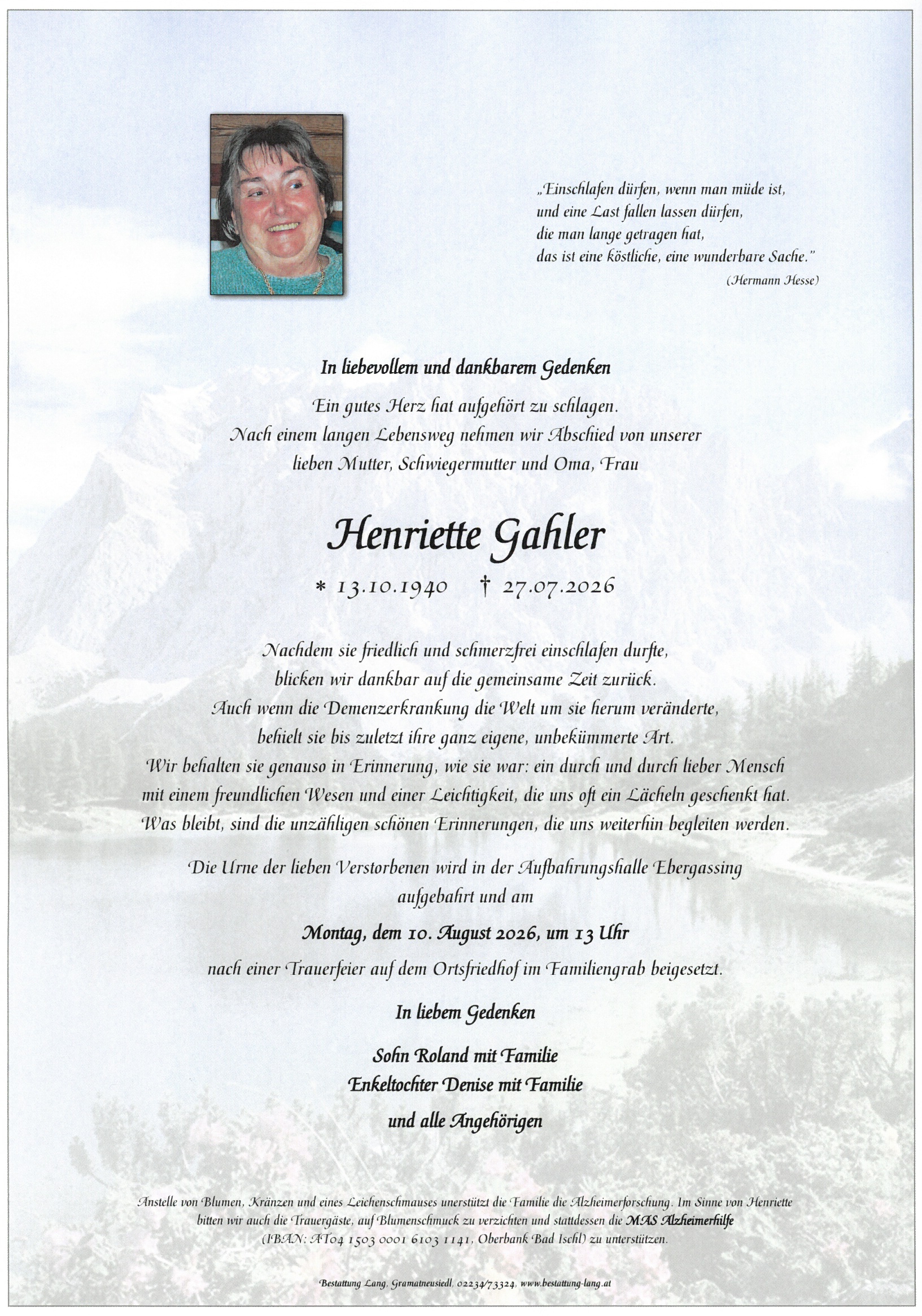 Henriette Gahler